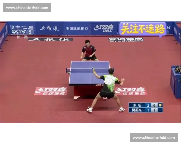 全运会乒乓巅峰对决：许昕与樊振东的实力与智慧较量